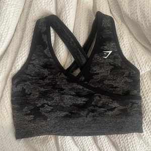 Gymshark camo sports bra
